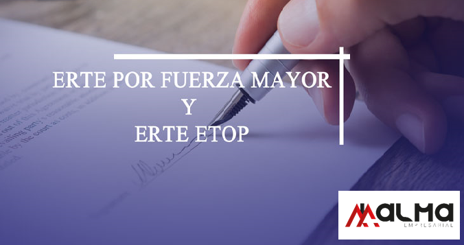 COVID-19: PROCESO ERTE ETOP FRENTE A ERTE FUERZA MAYOR